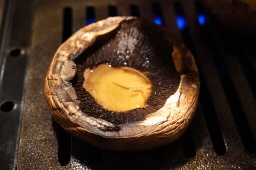 ジャンボマッシュルーム焼き