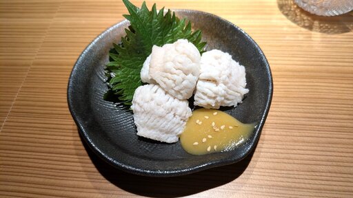 鱧の湯引き
