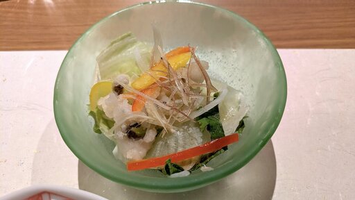 鱧のサラダ