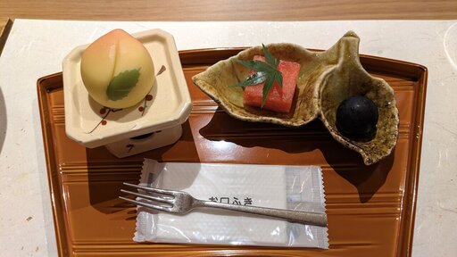 果物 西瓜葡萄 甘味練り切り