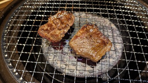 カルビとロース焼き