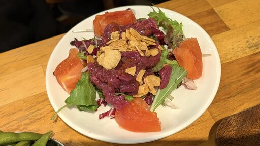 馬刺しのカルパッチョ