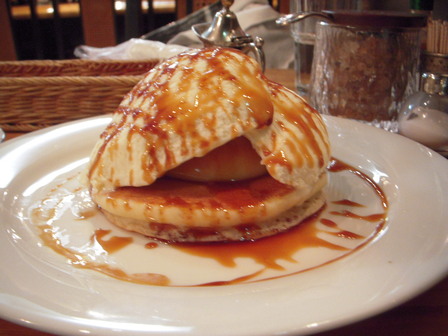 プリンクリームホットケーキ