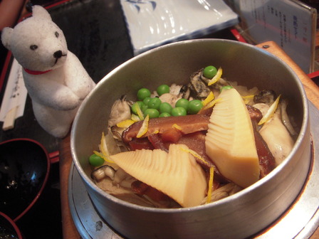 かき釜飯