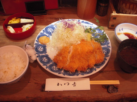 若鳥かつ定食