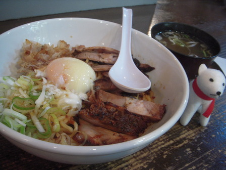 釜玉らーめん＋チャーシュー
