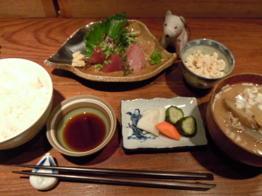 刺身定食