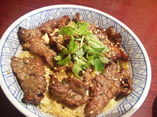 焼肉玉子とじ丼