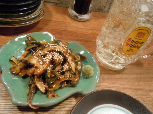 烏賊の磯和え