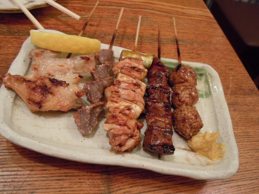 焼き鳥盛り合わせ