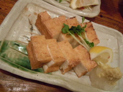 厚揚げ焼き