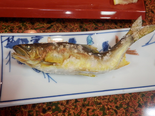 鮎の塩焼き