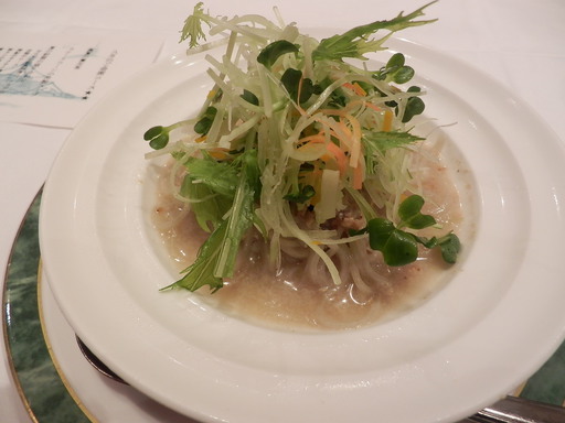 野菜たっぷり手打ち冷製縁