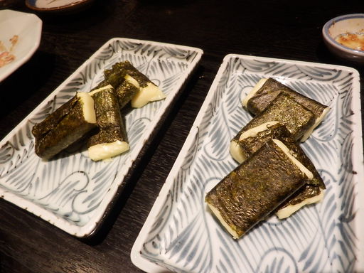 チーズの磯辺巻き