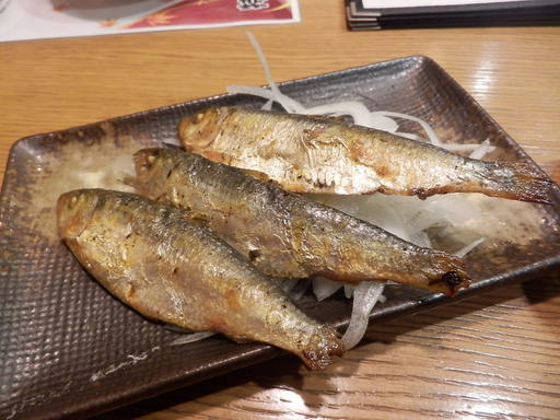 焼きままかりの酢漬け