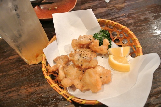 にんにくテール揚げ