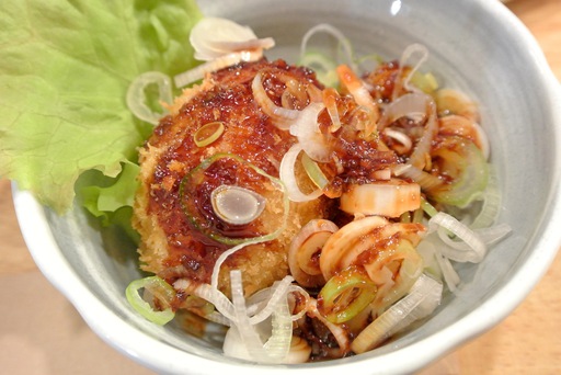 玉子の爆弾揚げ