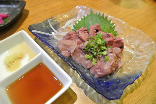 白レバーたたき