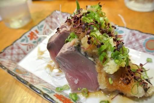 鰹のタタキ