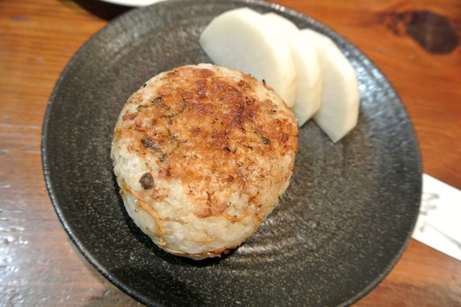 有馬じゃこの焼きおにぎり