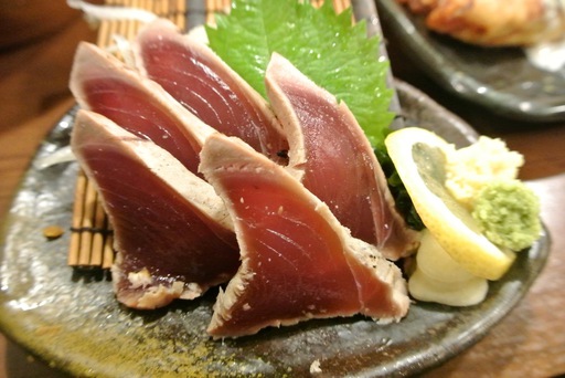 初鰹の塩たたき