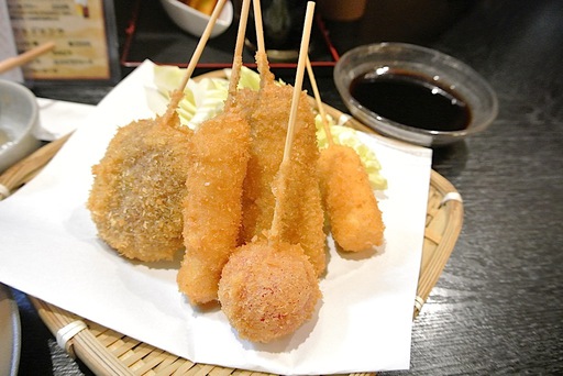串揚げ盛り合わせ