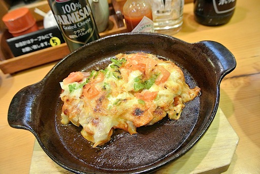 鶏ピザ