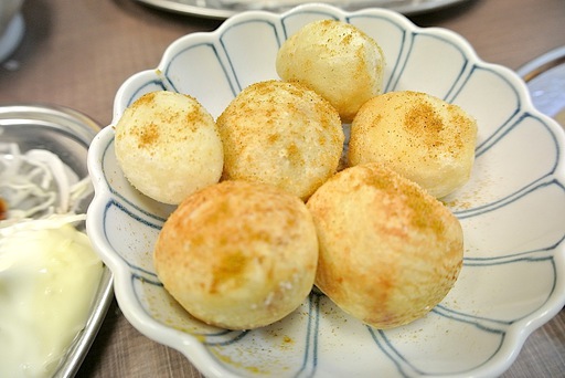 里芋揚げ