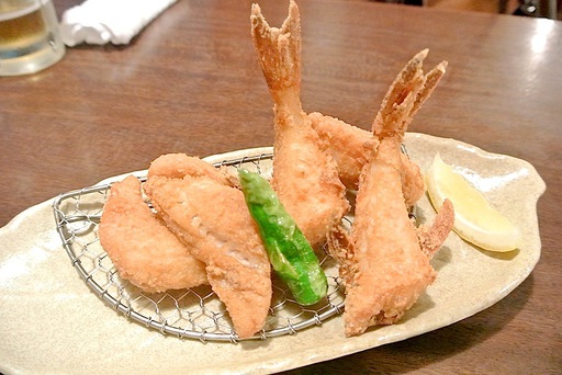 ふぐの唐揚げ