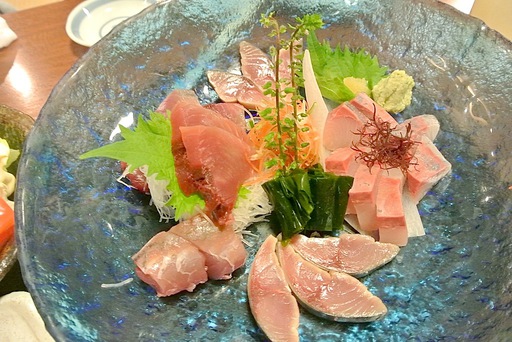 かんぱち、鰹、しめ鯖