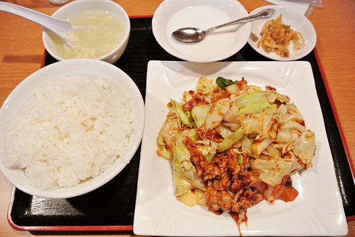 回鍋肉定食