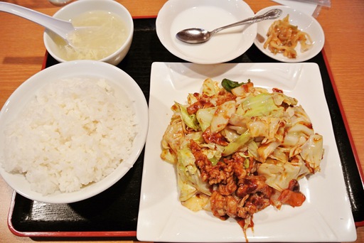 回鍋肉定食