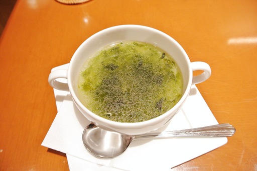 青のりのスープ
