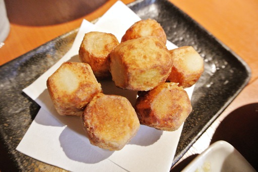 里芋揚げ