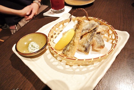 秋刀魚の竜田揚げ