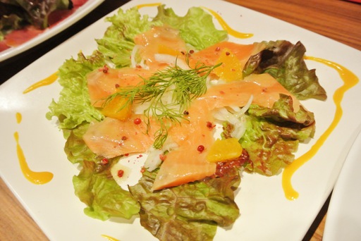 おまかせ魚介のカルパッチョ