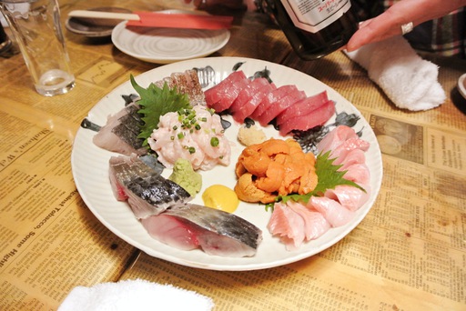刺身6品盛り