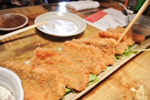 秋刀魚の竜田揚げ