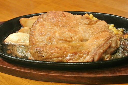 チキンステーキ バター醤油
