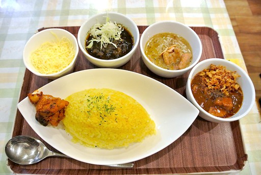 三種盛りカレー