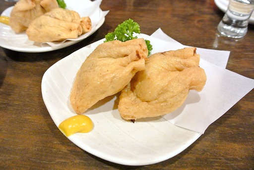 納豆包み揚げ