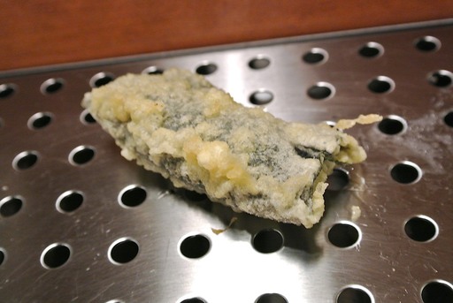 雲丹の磯辺揚げ