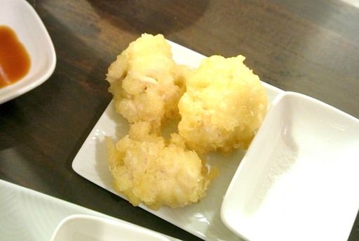 白子の天ぷら