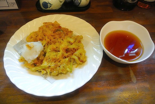 納豆のかき揚げ