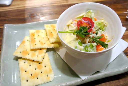 アボカドとサーモンのタルタル