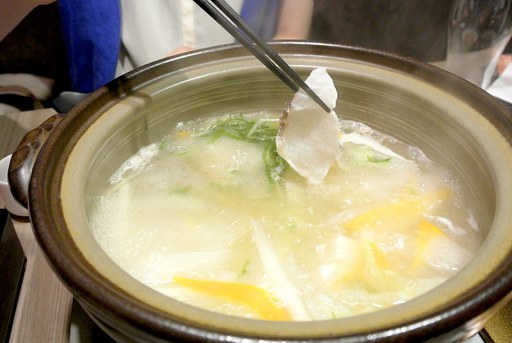 鯛の柚子塩しゃぶ鍋