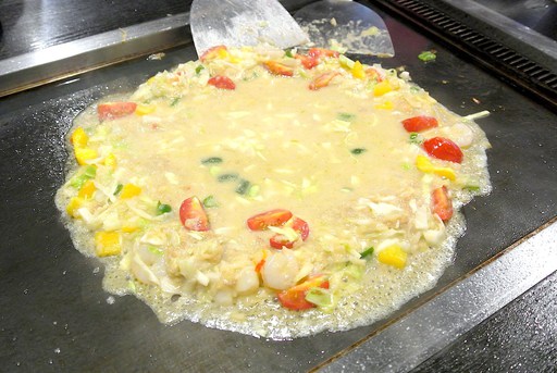 グリーンカレーもんじゃ
