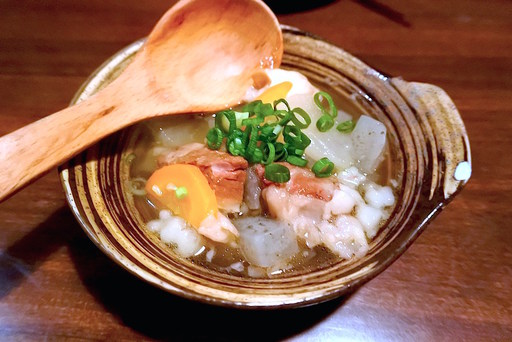 牛すじ塩煮込み