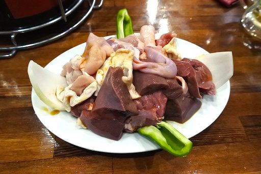 ホルモン焼き小盛り