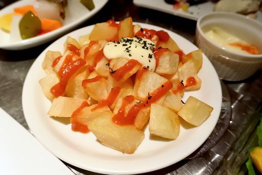 熱々ポテトフライ スペインスタイル